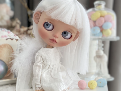 Blythe doll Angel Ginger custom